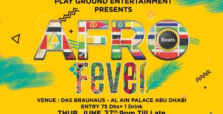 Afro Beats Fever at the Al Ain Palace Hotel - Coming Soon in UAE