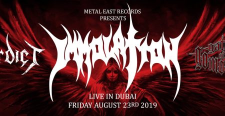 Immolation Live Concert - Coming Soon in UAE