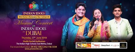 Indian Idols Concert - Coming Soon in UAE