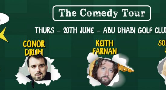 The Comedy Tour at the Abu Dhabi Golf Club - comingsoon.ae