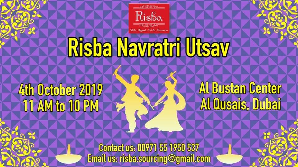 Risba Navratri Utsav - Coming Soon in UAE