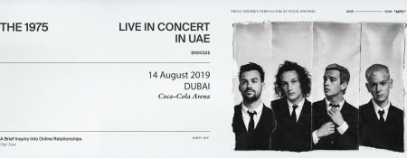 The 1975 at Coca-Cola Arena - Coming Soon in UAE