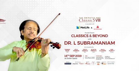 Dr. L Subramaniam Concert at Dubai Opera - Coming Soon in UAE