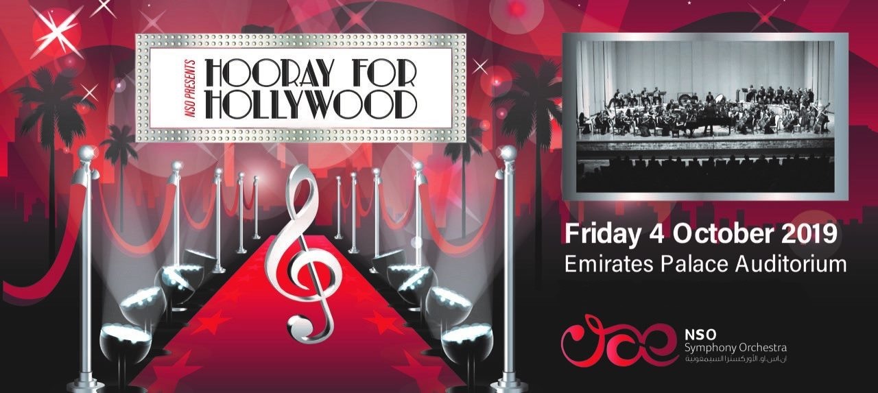 Hooray for Hollywood by NSO Symphony Orchestra - Coming Soon in UAE