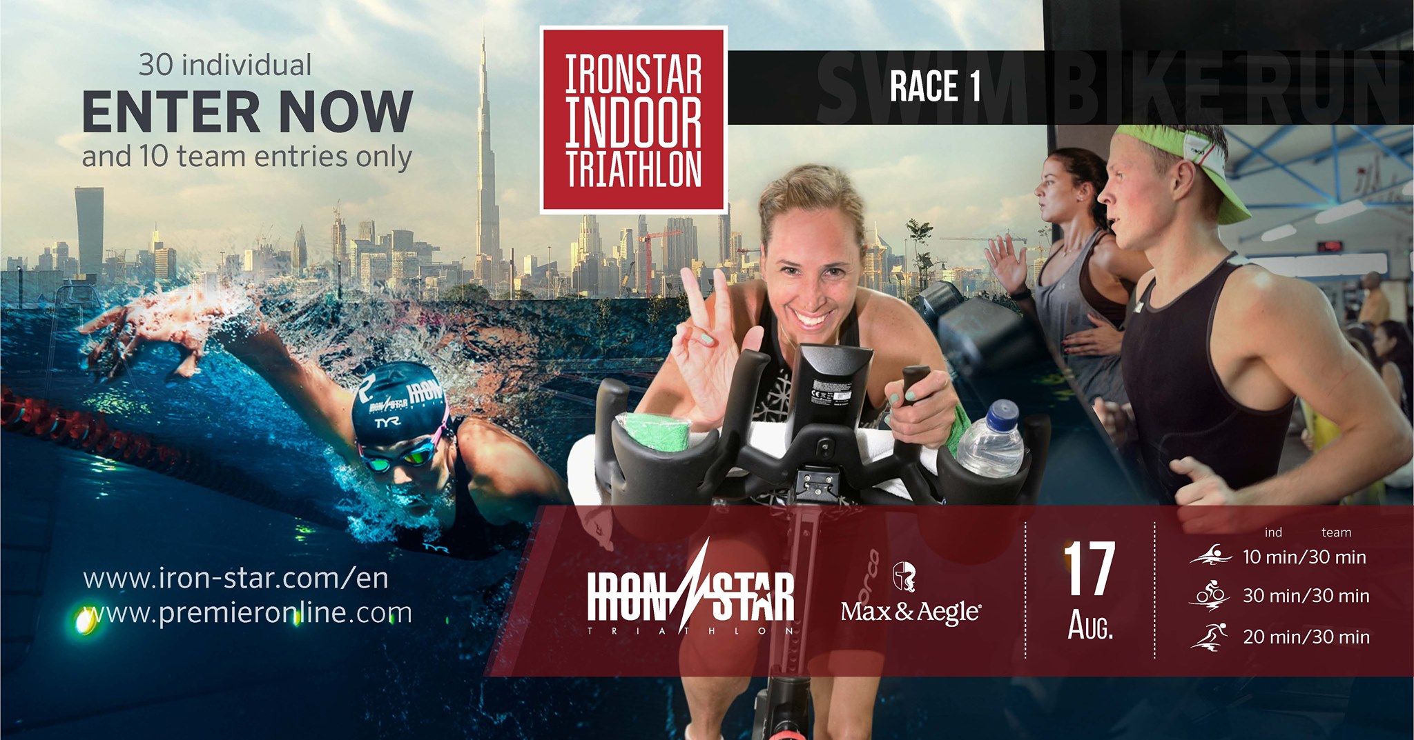 Ironstar Indoor Triathlon 2019 - Coming Soon in UAE