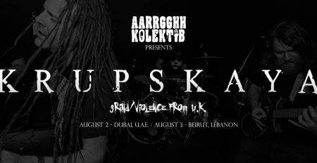 Krupskaya Live Concert - Coming Soon in UAE
