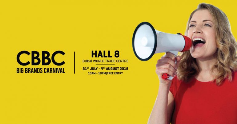CBBC – Concept Big Brands Carnival 2019 - Coming Soon in UAE