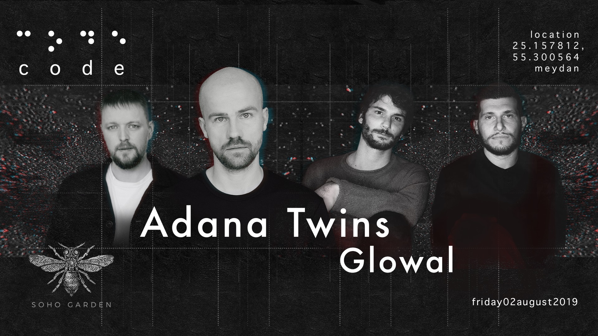 Code DXB – Adana Twins and Glowal - Coming Soon in UAE
