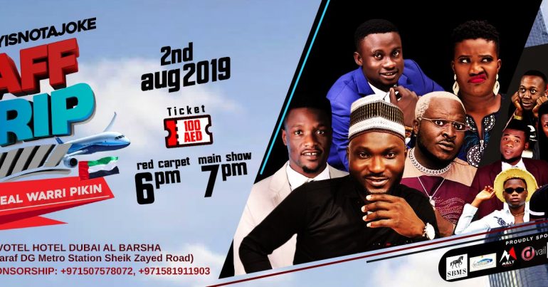Laff Trip Comedy Show - Coming Soon in UAE