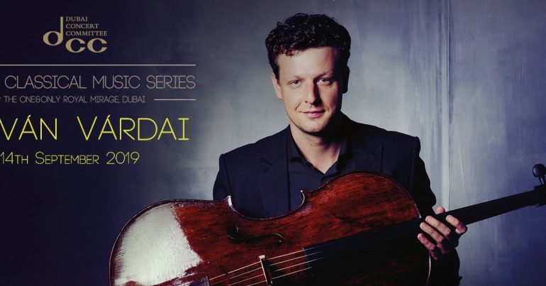 Istvan Vardai – Cello Concert 2019 - Coming Soon in UAE