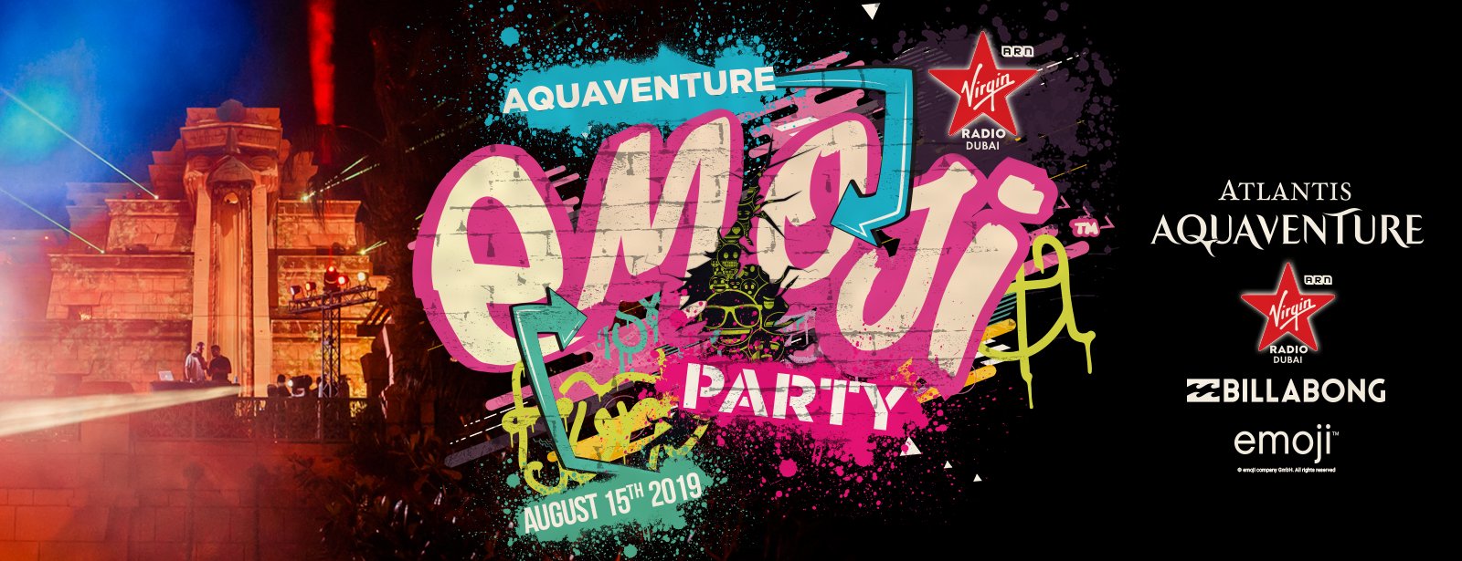 Aquaventure Emoji Party - Coming Soon in UAE