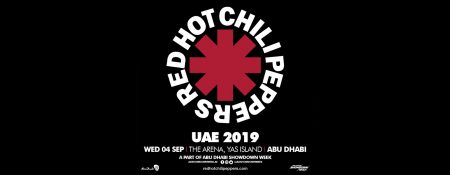 Red Hot Chili Peppers at The Arena - Coming Soon in UAE