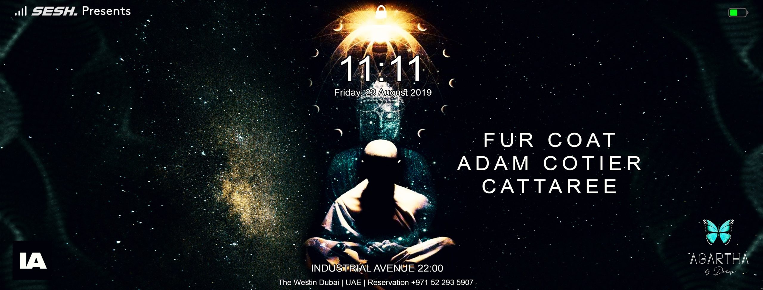 11:11 with Fur Coat, Adam Cotier, Cattaree - Coming Soon in UAE