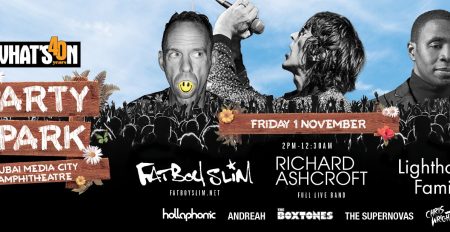 Party in the Park 2019: Fatboy Slim, The Kooks, Richard Ashcroft, Lighthouse Family - Coming Soon in UAE