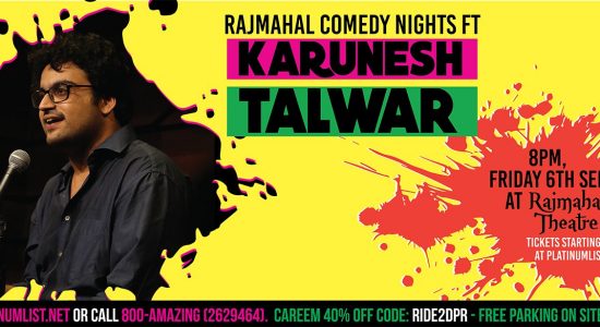 Rajmahal Comedy Nights with Karunesh Talwar - comingsoon.ae
