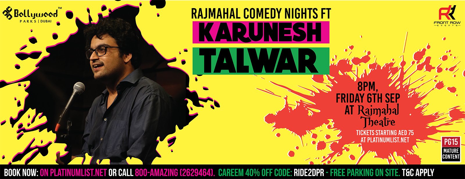 Rajmahal Comedy Nights with Karunesh Talwar - Coming Soon in UAE