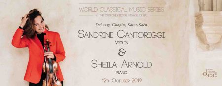 Sandrine Cantoreggi and Sheila Arnold – Violin and Piano Concert - Coming Soon in UAE