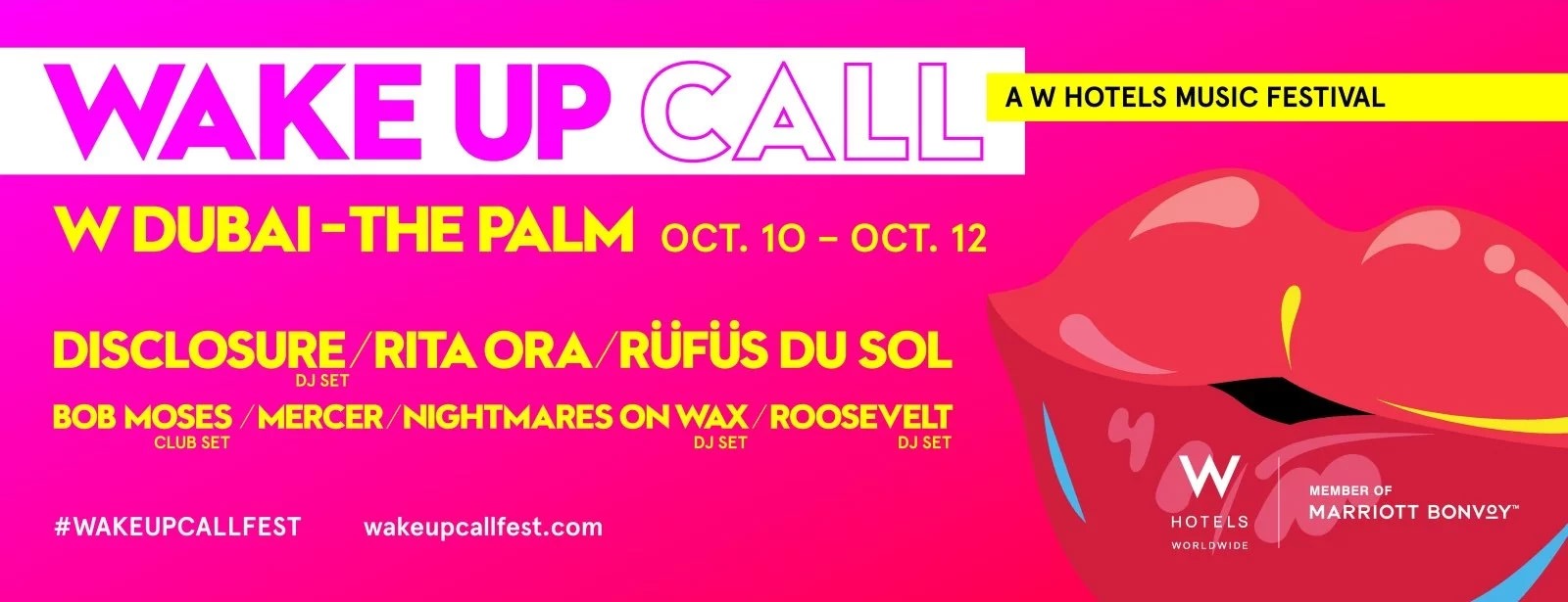 Wake Up Call Festival 2019 - Coming Soon in UAE