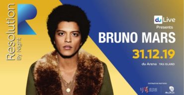 Resolution by Night 2019: Bruno Mars - Coming Soon in UAE