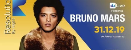 Resolution by Night 2019: Bruno Mars - Coming Soon in UAE