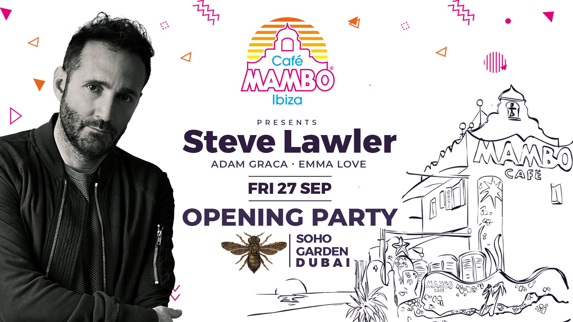 Cafe Mambo Season Opening with Steve Lawler - Coming Soon in UAE
