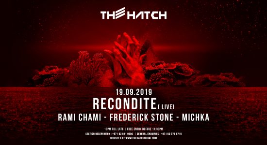 The Hatch with Recondite - comingsoon.ae