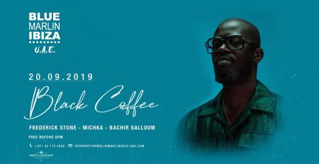 Black Coffee at Blue Marlin Ibiza UAE - Coming Soon in UAE