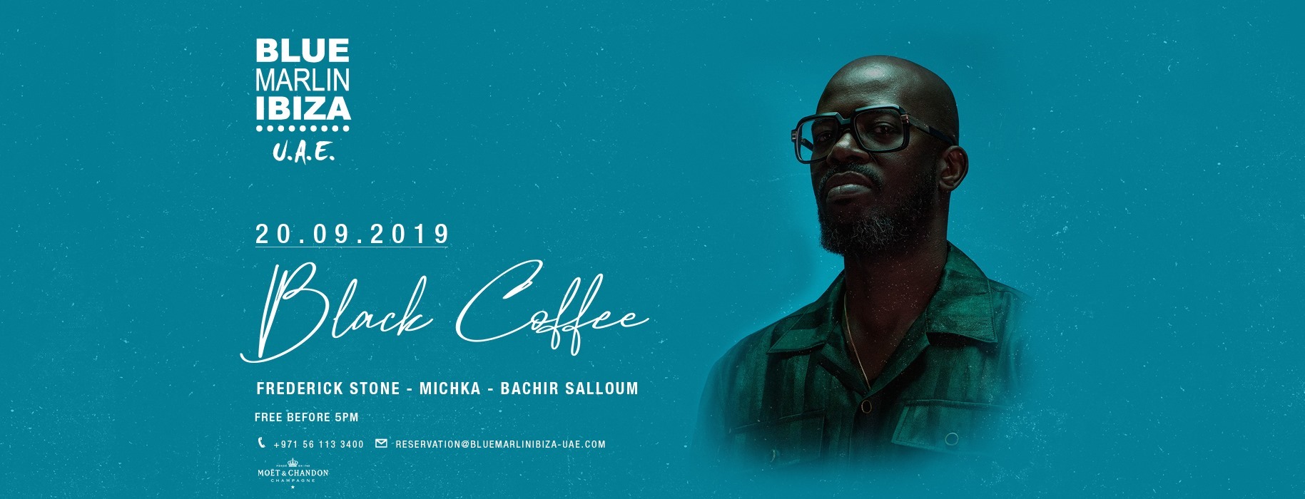 Black Coffee at Blue Marlin Ibiza UAE - Coming Soon in UAE
