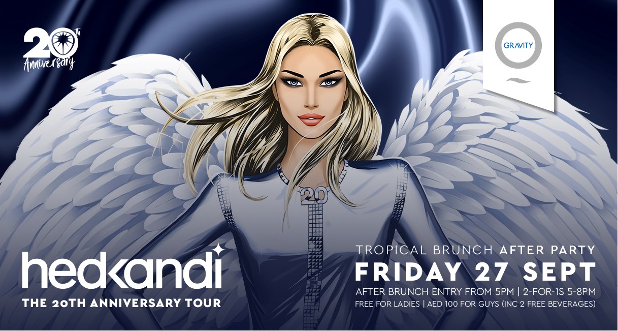 Hedkandi 20th Anniversary Tour at Zero Gravity - Coming Soon in UAE