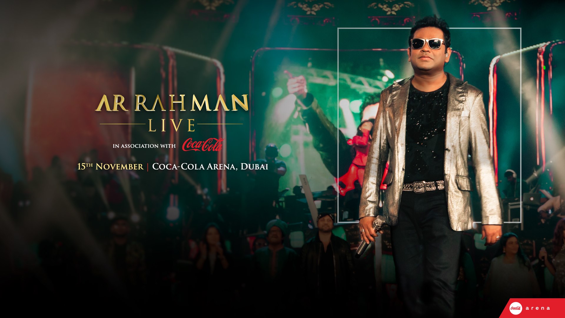 A.R. Rahman at Coca-Cola Arena - Coming Soon in UAE