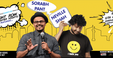 Front Row Laughter Nights with Neville Shah and Sorabh Pant - Coming Soon in UAE