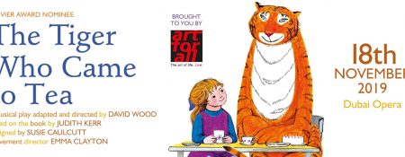 The Tiger Who Came To Tea at the Dubai Opera - Coming Soon in UAE