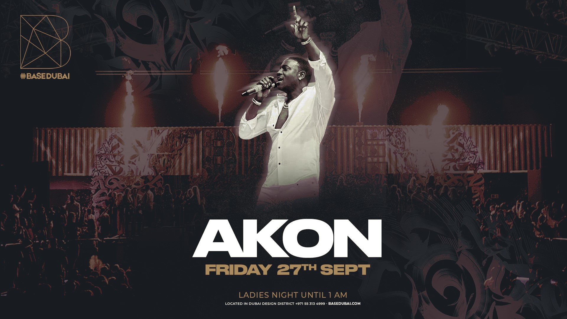 Akon at Base Dubai - Coming Soon in UAE