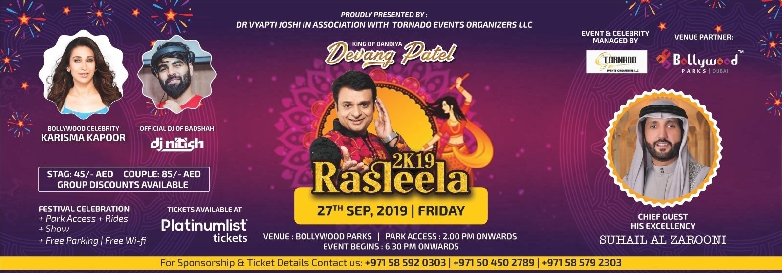 Rassleela 2k19 at Bollywood Parks - Coming Soon in UAE