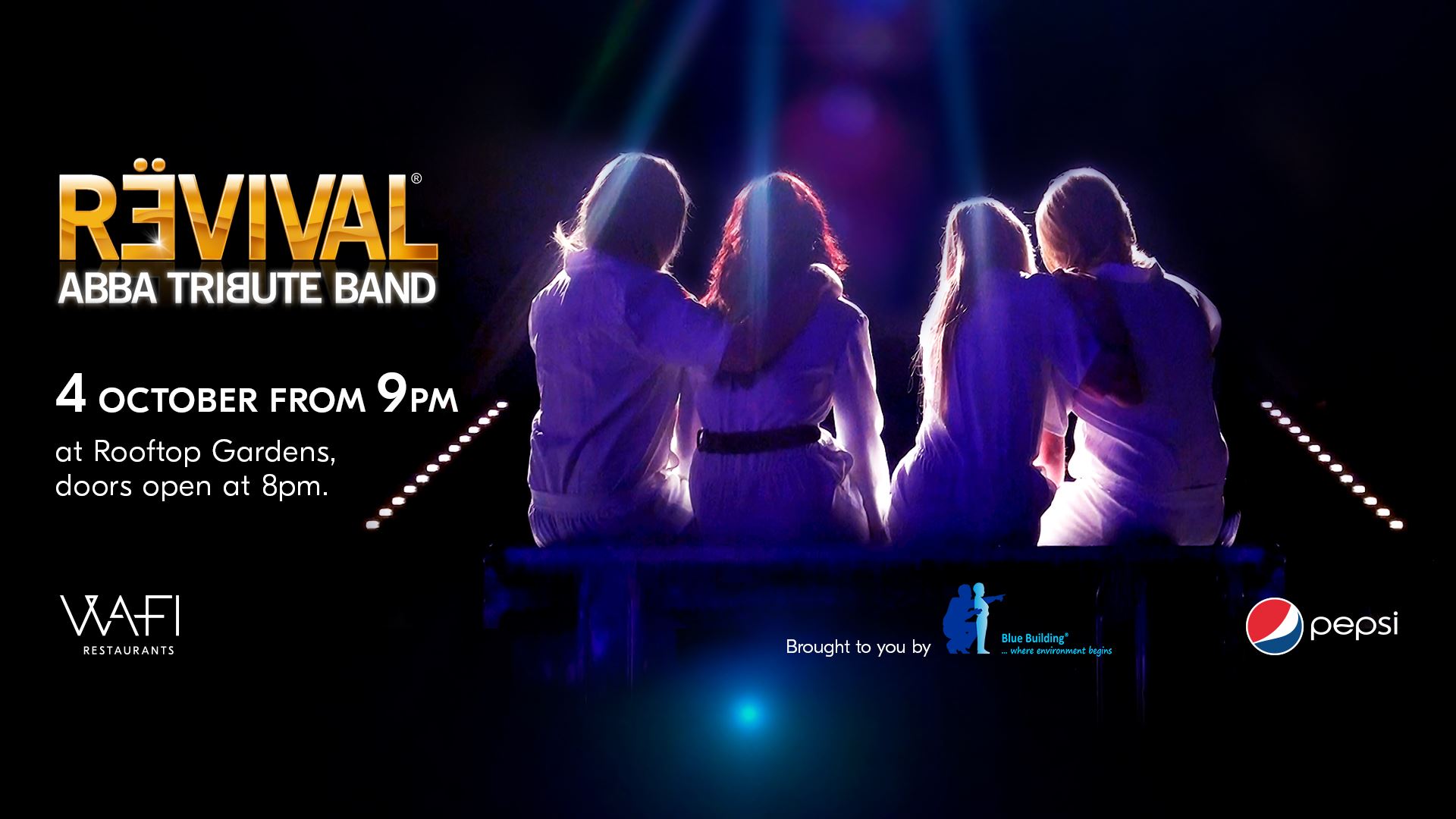 Wafi Rooftops – Revival the Abba Tribute Band 2019 - Coming Soon in UAE