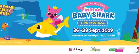 Abu Dhabi Family Week 2019: Pinkfong Baby Shark Live Musical - Coming Soon in UAE