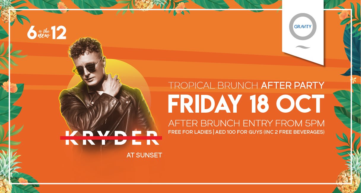 Tropical Brunch After Party with Kryder - Coming Soon in UAE