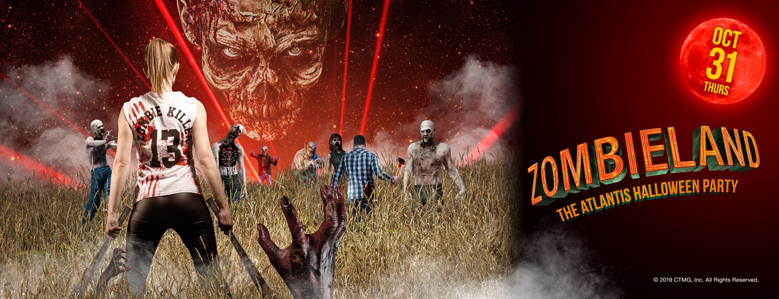 Zombieland Halloween at Atlantis The Palm - Coming Soon in UAE