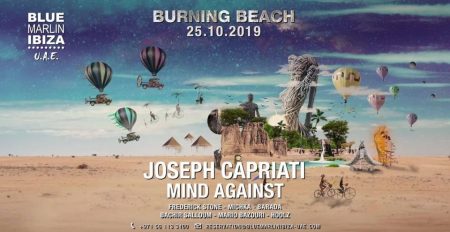 Burning Beach with Joseph Capriati & Mind Against - Coming Soon in UAE