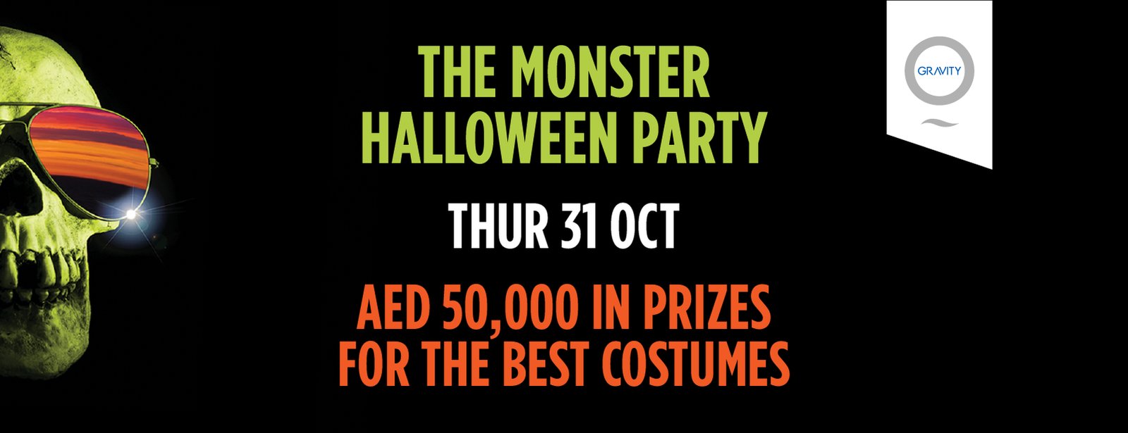 Monster Halloween Party at Zero Gravity - Coming Soon in UAE