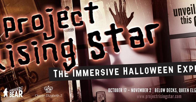 Project Rising Star – the Immersive Halloween Experience at the QE2 - Coming Soon in UAE