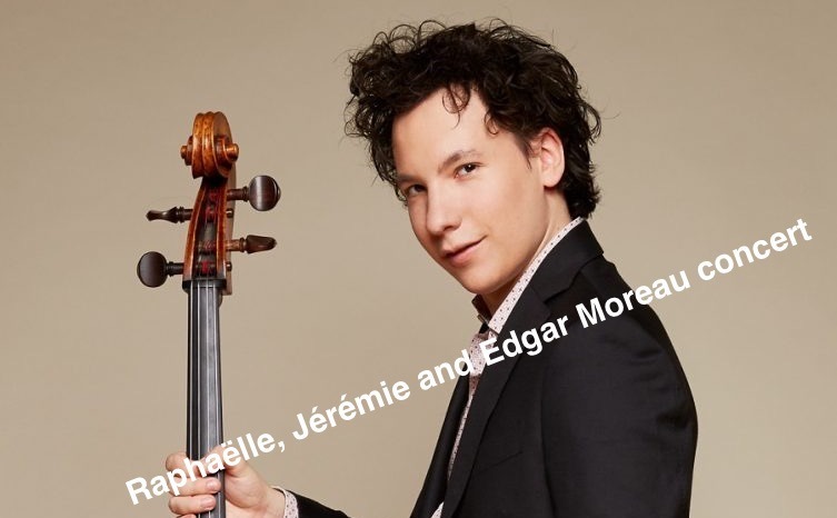 Raphaëlle, Jérémie and Edgar Moreau concert - Coming Soon in UAE