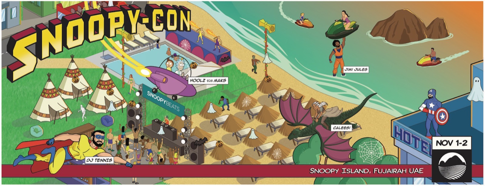 Snoopy-Con Fest 2019 - Coming Soon in UAE