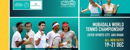 Mubadala World Tennis Championship 2019 - Coming Soon in UAE