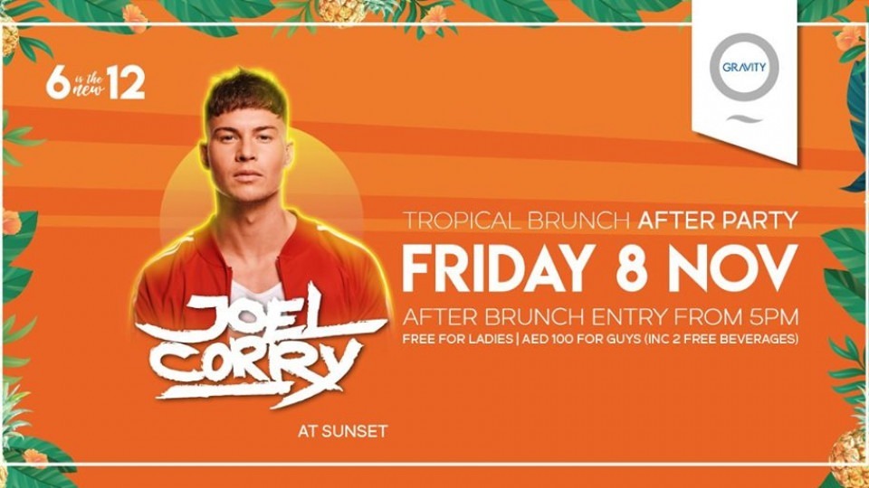 Tropical Brunch After Party with Joel Corry - Coming Soon in UAE