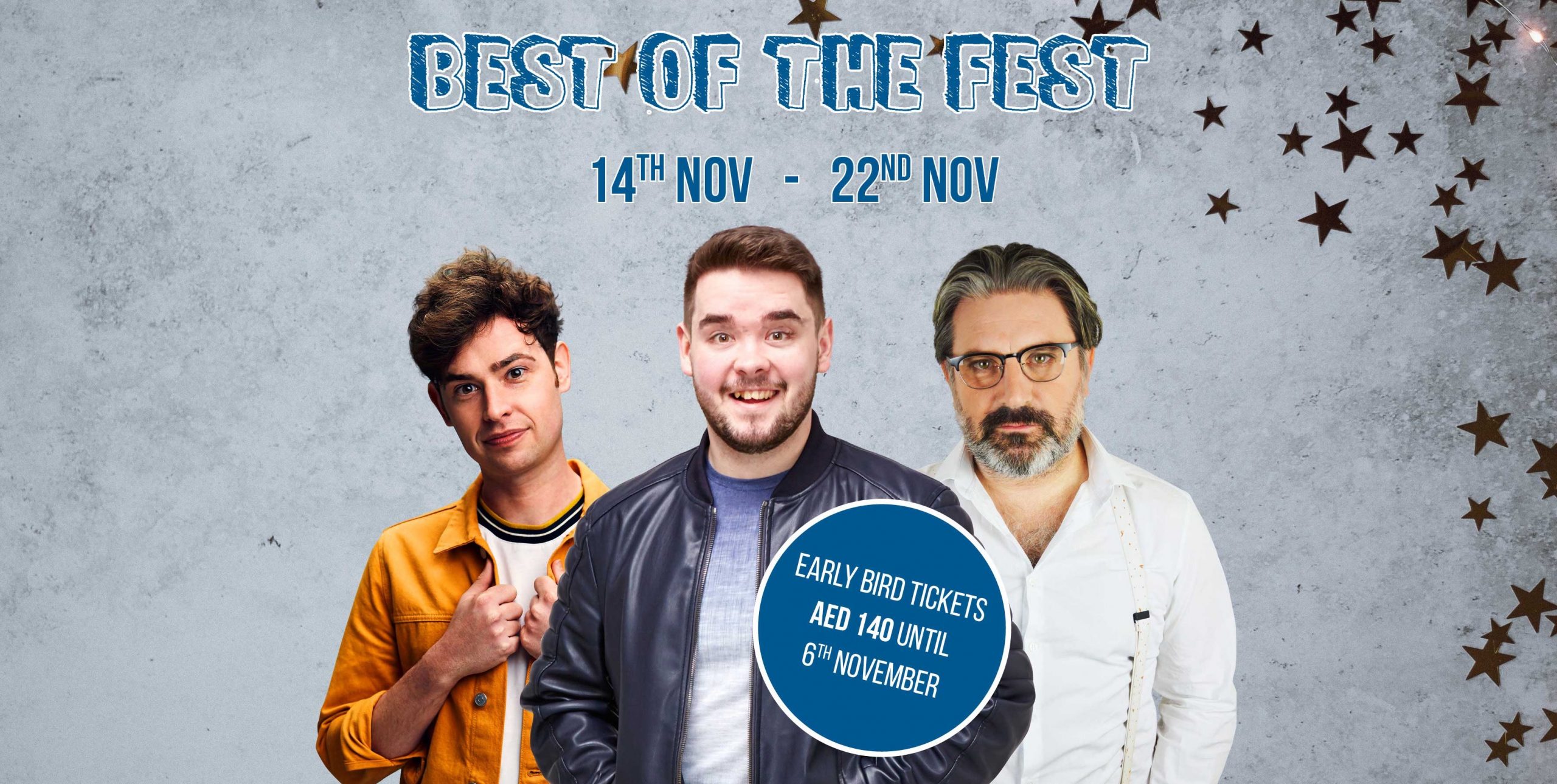 The Laughter Factory’s “Best of the Fest’ Tour” - Coming Soon in UAE