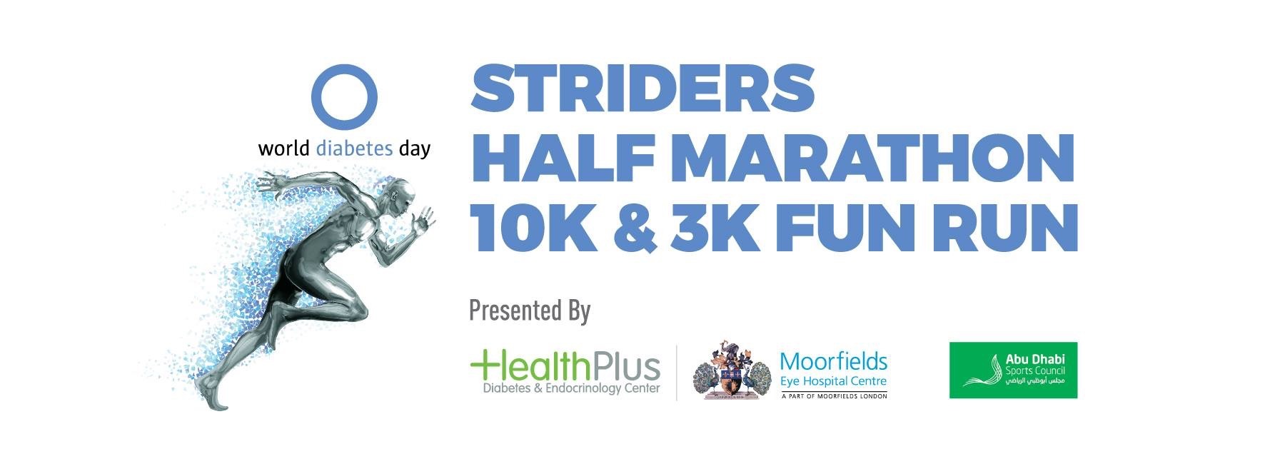 Striders Half Marathon & 10 km Run - Coming Soon in UAE