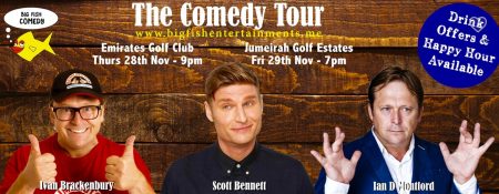 Big Fish The Comedy Tour 2019 - Coming Soon in UAE