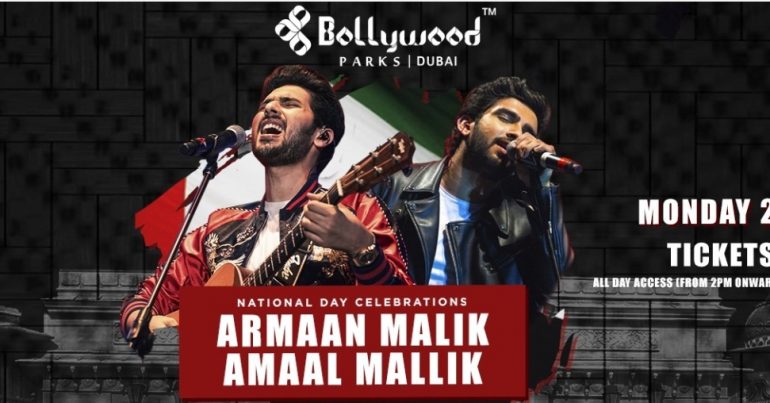 Armaan Malik & Amaal Mallik at Bollywood Parks - Coming Soon in UAE
