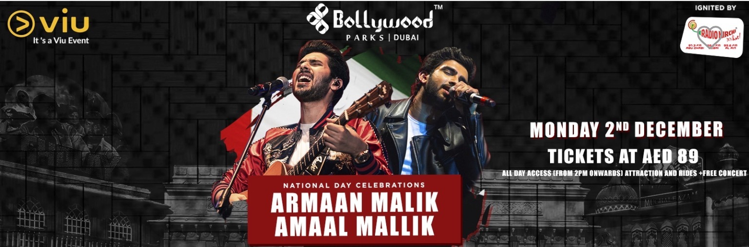 Armaan Malik & Amaal Mallik at Bollywood Parks - Coming Soon in UAE